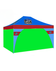 10x15 Premium Canopy with 3 Full Walls, 2 Leg Covers & 1 Zipper Door