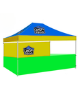 10x15 Essential Canopy with 1 Full Wall & 3 Half Walls