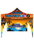 10x10 Premium Canopy with 1 Full Wall & 2 Leg Covers