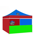 10x10 Premium Canopy with 3 Full Walls & 1 Half Wall