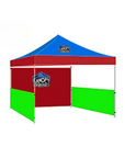 10x10 Premium Canopy with 1 Full Wall & 2 Half Walls