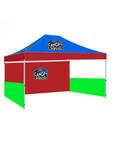 10x15 Premium Canopy with 1 Full Wall & 2 Half Walls