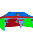 10x20 Premium Canopy With 3 Full Walls & 3 Leg Covers