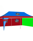 10x20 Premium Canopy With 2 Full Walls & 1 Leg Cover